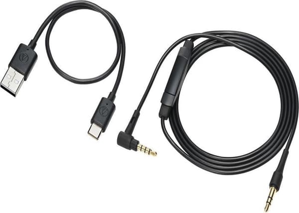 Bluetooth-hörlurar - AUDIO TECHNICA - Beige - Batteritid 90 timmar - Trådlös - Inbyggd mikrofon