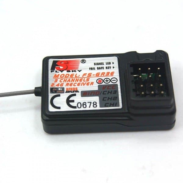 FlySky Receiver FS-GR3E, 3 kanaler AFHDS
