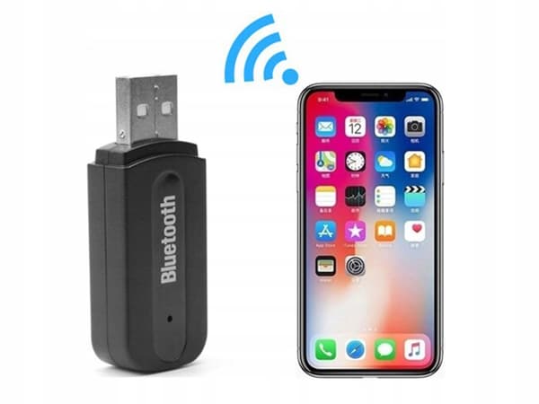 USB–AUX-sovitin – Bluetooth