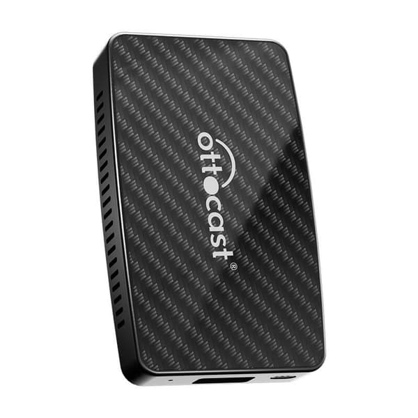 Ottocast CA400-S 4-in-1 Carplay/Android-sovitin (musta)