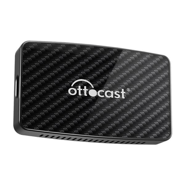 Ottocast CA400-S 4-in-1 Carplay/Android-sovitin (musta)