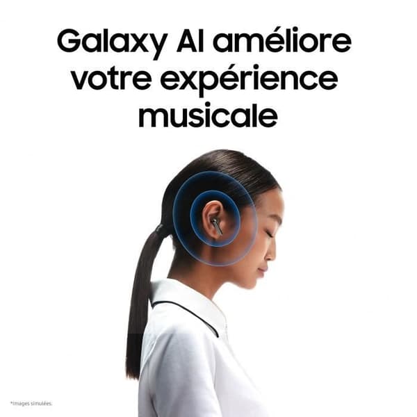 Samsung GALAXY BUDS 3 WHITE hörlurar