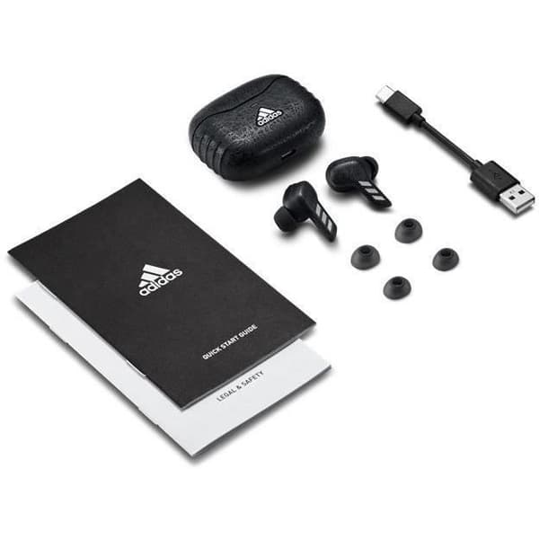 ADIDAS ZNE 01 ANC True Wireless Bluetooth-hörlurar mörkgrå