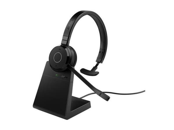 Headset - Bluetooth - trådlöst - USB-A via Bluetooth-adapter - Jabra - Jabra Evolve 65 TE Mono - Headset - on-ear