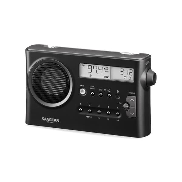 PR-D4BT AM/FM/Bluetooth Portable Digital Tuning Radio Grey