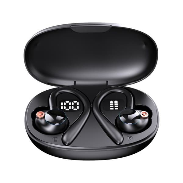 Trådlösa Sport Bluetooth-hörlurar, Bluetooth 5.3 HiFi Stereo-hörlurar, Löpande Bluetooth-headset IP7 Vattentät