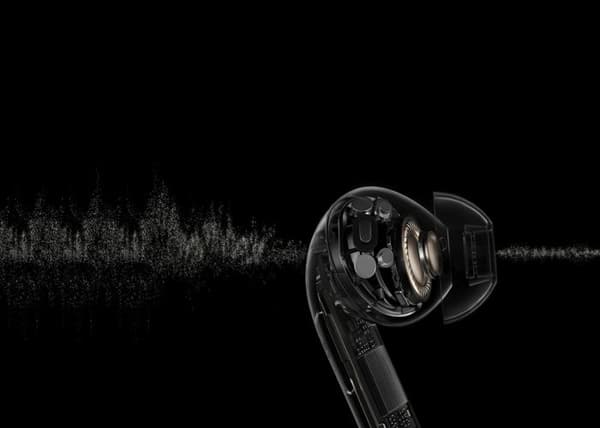 Trådlösa hörlurar - OnePlus - Buds 3 - ANC - 44 timmars batteritid - Bluetooth 5.3 - Svart