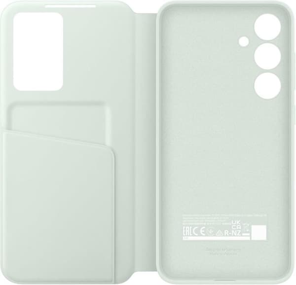 Smartphonefodral - Samsung - Galaxy S24 FE - Mint - Fullständigt skydd - Smart View-fönster