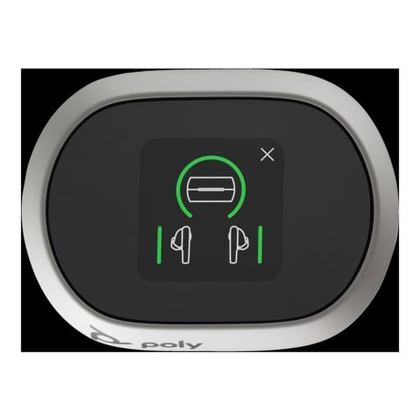 Trådlösa hörlurar - HP Inc. - Poly Voyager Free 60+ UC M - Bluetooth 5.0 - USB-C - Aktiv brusreducering