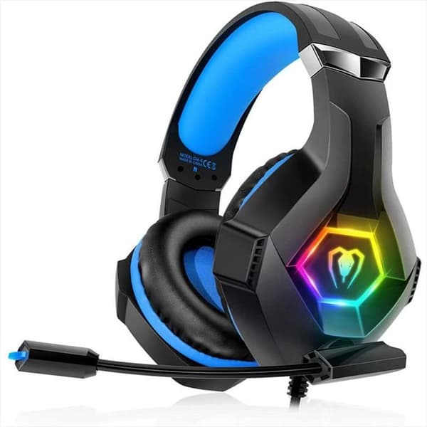 Ps4 Gaming Headset med 7.1 Surround Sound