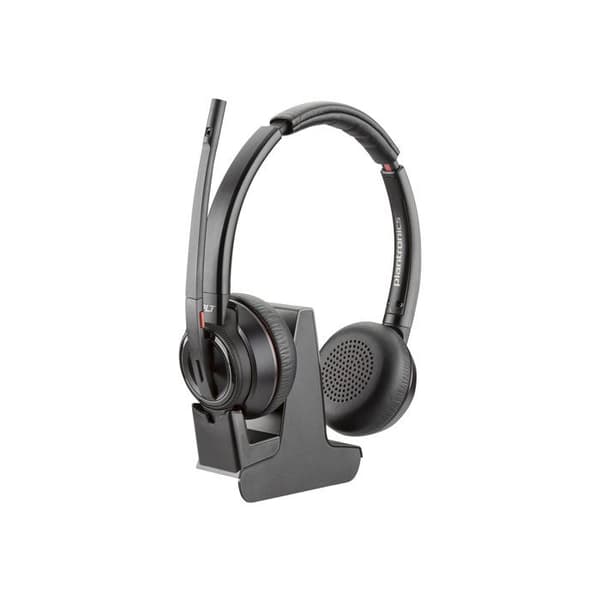 Headset - DECT / Bluetooth - trådlöst - USB-A via Bluetooth-adapter - HP Inc. - Poly Savi 8220 - Savi 8200 series - micro-c