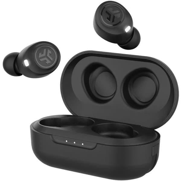 JLab Audio - JBuds Air True Wireless Black - Trådlösa hörlurar - Bluetooth - BT-batteritid 24h