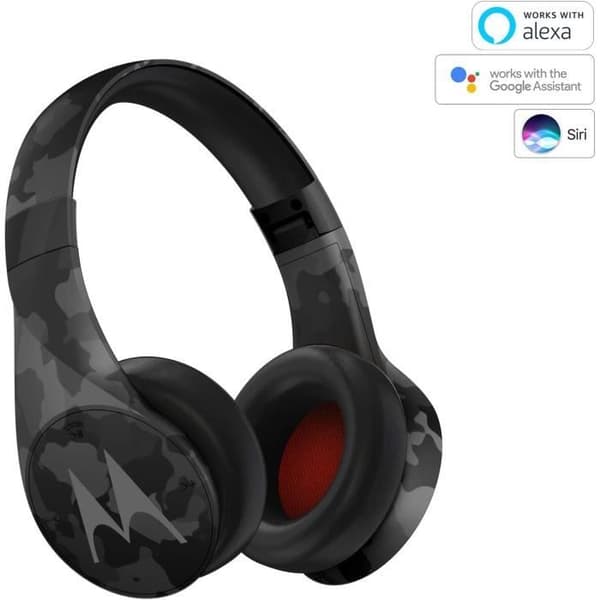 Motorola Pulse Escape+ - HD-hörlurar med Bluetooth - Svart Camo