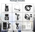 Miniatyrbild 6 av 6: Retekess T130U ljudguide-set, mikrofon för turistguide, 200m, en nyckel drift, 16 USB-laddningsportar
