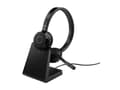 Miniatyrbild 2 av 4: Mikrohörlurar - Jabra - Evolve 65 TE Stereo - Bluetooth - USB-A - Ljudisolering