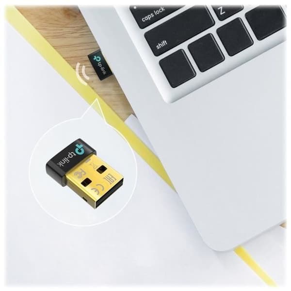 Bluetooth 5.0 adapter - TP LINK - Bluetooth 5.0 dongel - Bluetooth nyckel för PC, mus - Windows 11/10/8.1/7 kompatibel - UB500