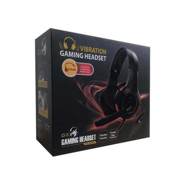 Gamer Headset Genius Hs G600v Plug 3.5Mm Svart