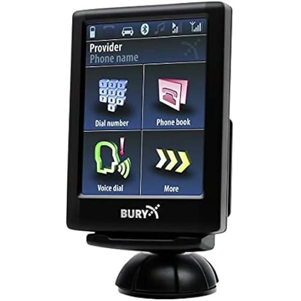 Bluetooth Handsfree - BURY - 1292159 - 8 telefoner - ISO-radiokabel - Tillverkad i Italien