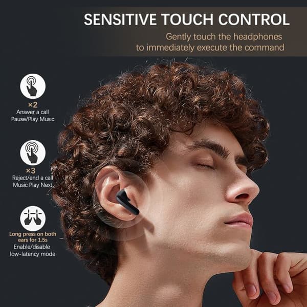 Xiaomi Redmi Buds 4 Lite Trådlösa Bluetooth 5.3 Hörlurar (Svart)