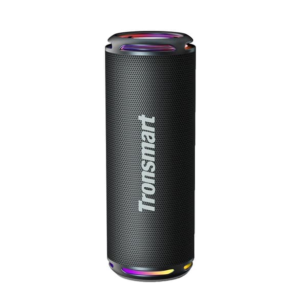 Bluetooth-högtalare, 24W utgång, IPX7 vattentålig,Svart talare