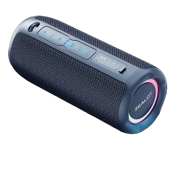 Trådløs højttaler, vandtæt design, 3000mAh batteri,Zealot S49Pro HEI, Højttaler