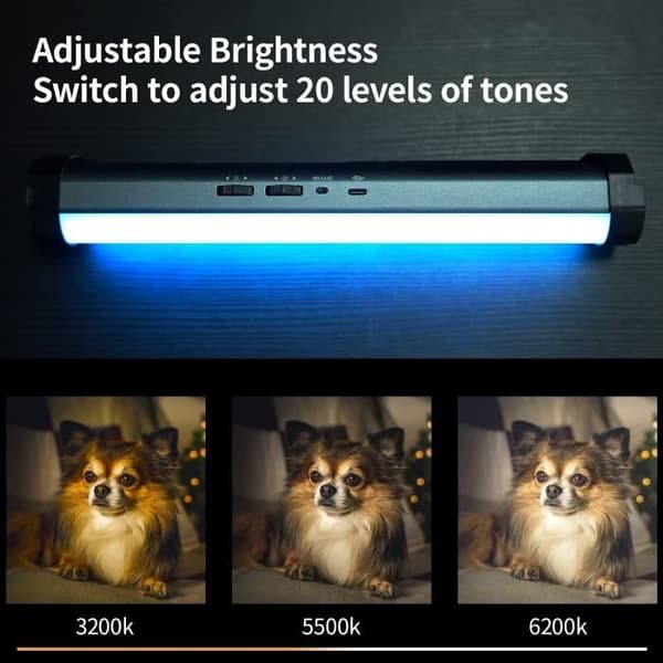 LED-ljus YC Onion som styrs av Bluetooth-app