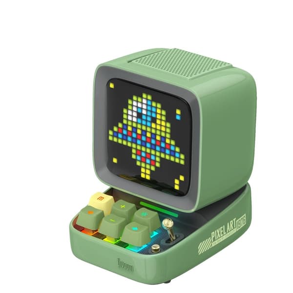 Divoom Ditoo-Pro Högtalare, 15W Utgång, Bärbar Bluetooth,Talare, Ditoo-Pro Grön