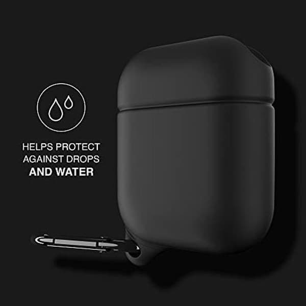 Airpod Fodral - Superdry - Vattentät - Silikon - Svart