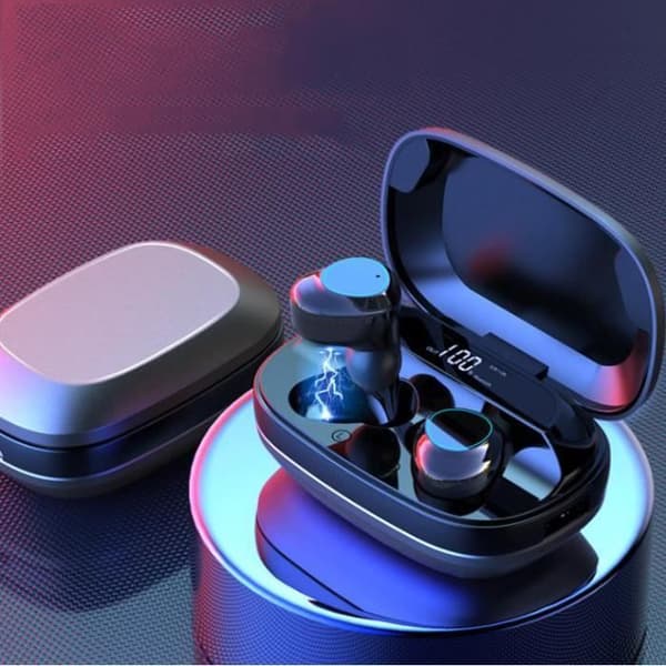 INN® G16 trådlöst Bluetooth-headset 5.0 Stereo Binaural Call LED-display med digital laddningsfack