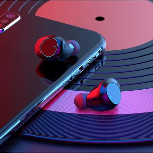 INN® G16 trådlöst Bluetooth-headset 5.0 Stereo Binaural Call LED-display med digital laddningsfack