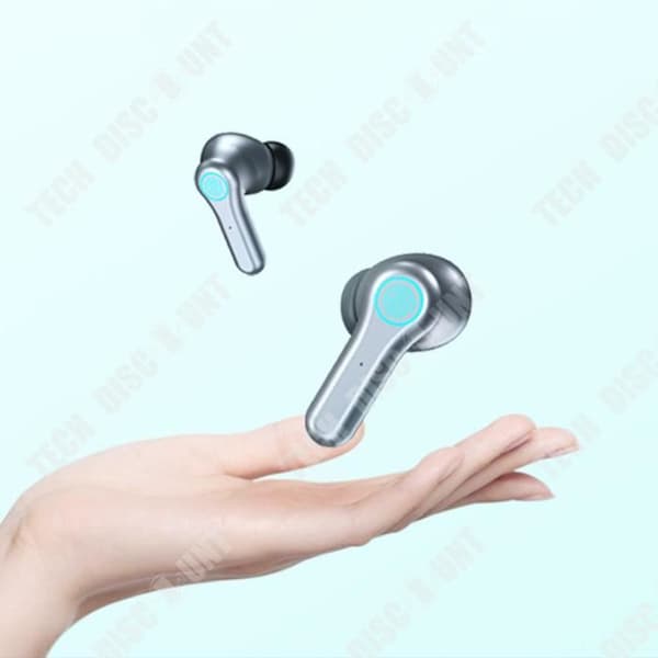 TD® Universal trådlösa Bluetooth-hörlurar ANC Binaural brusreducering Touch Sports Mini In-ear-musik Hög kvalitet
