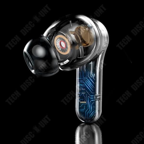 TD® Universal trådlösa Bluetooth-hörlurar ANC Binaural brusreducering Touch Sports Mini In-ear-musik Hög kvalitet