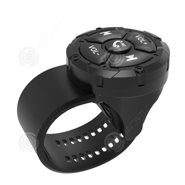 INN Bluetooth Fjärrkontroll 47mm +120mm Innerdiameter Rattknapp Bil Mobiltelefonkontroll Trådlös fjärrkontroll