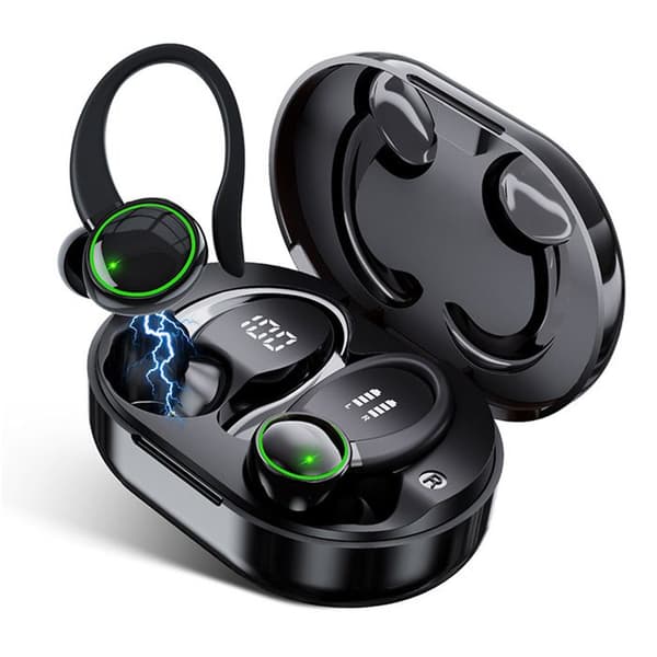 TD Wireless bluetooth hörlurar 5.3 2024 nya bluetooth headset trådlös brusreducerande hörlur bluetooth headset visuell kraft