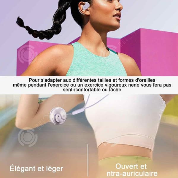 INN trådlösa Bluetooth-hörlurar 5.4 trådförlustfri högupplöst ljudkvalitet 0,06 sekunder Ultralåg latens batteritid 10 timmar