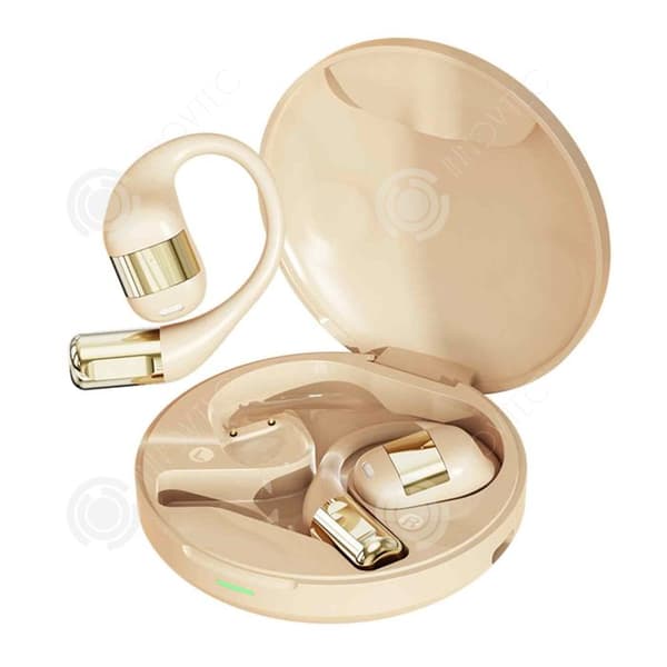 INN Trådlösa Bluetooth-hörlurar 500 mah USB IPX54 Vattentätt Bluetooth-headset 5.3 Öronkrok Pekskärms brusreducering