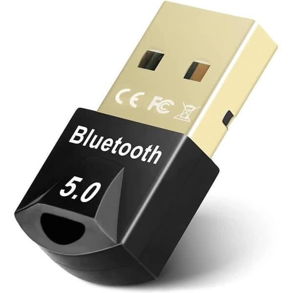 Bluetooth 5.0 Dongle USB för PC, Hörlurar, Mus, Tangentbord, Smartphone, Adapter Kompatibel med Windows 11-10-8.1-8-7 Phonillico®
