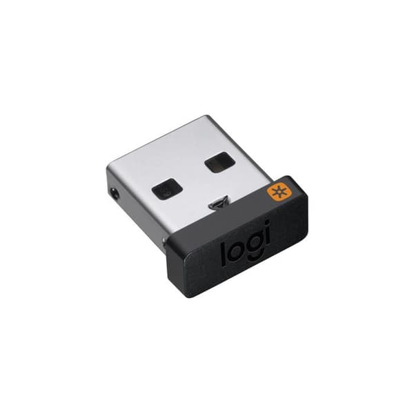 Unifying USB-mottagare för trådlöst tangentbord/mus - Logitech - LOGI - Windows/MacOS-kompatibel - Vikt 1,23g