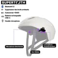 Miniatyrbild 6 av 6: Kit för trådlös Bluetooth-handsfree för sporthörlurar Supertooth Roamee