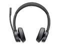 Miniatyrbild 3 av 4: Headset - Bluetooth - trådlöst - HP Inc. - Poly Voyager 4320 - Headset - on-ear - Bluetooth - trådlöst - svart - cert