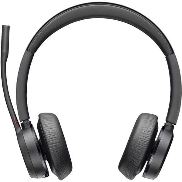 Headset - Bluetooth - trådlöst, trådbundet - USB-A, USB-A via Bluetooth-adapter - HP Inc. - Poly Voyager 4320-M - Headset