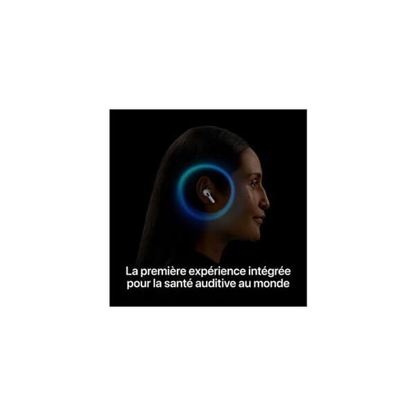 Trådlösa hörlurar - Apple - AirPods Pro - Aktiv brusreducering - Batteritid 6 timmar - USB-C
