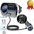 Miniatyrbild 1 av 4: TD® Bluetooth biladapter / kraftfull enhet Spela musik Videosamtal Cigarettändaruttaget