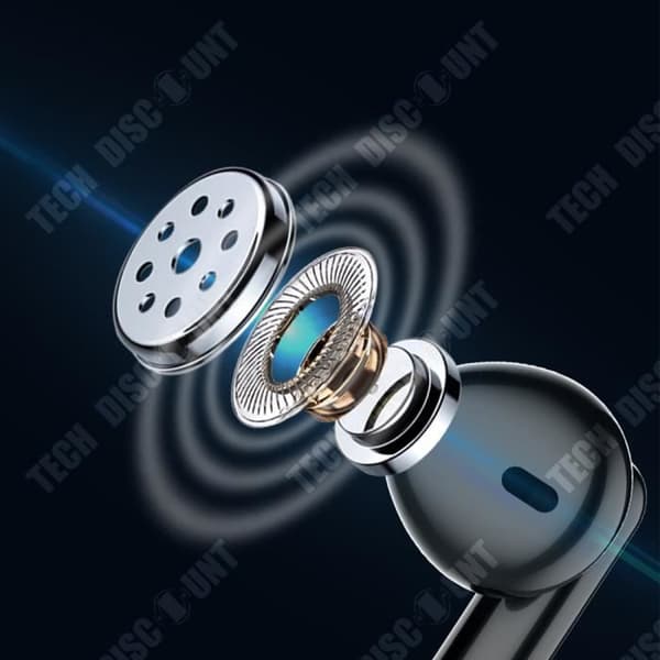 TD® Bluetooth-hörlur in-ear Bluetooth 5.0 Smart touch Lång batteritid Bluetooth-öronsnäcka