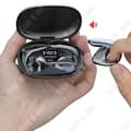 Miniatyrbild 3 av 4: TD® S900 svart bluetooth hörlurar med utvändig öronbenledning löpning sporthängande typ guld