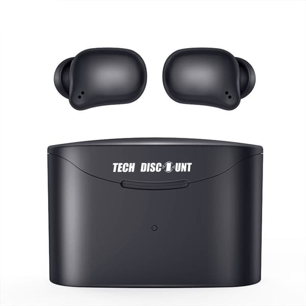 Bluetooth 5.0 Headset Mini Trådlöst Sportbälte Snabbladdningsbox In-ear vattentäta stereohörlurar