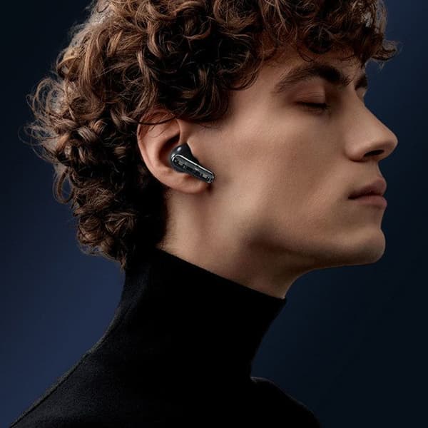 TD® Bluetooth-headset Transparent semi-in-ear trådlöst Bluetooth-headset med ultralång livslängd och brusreducering