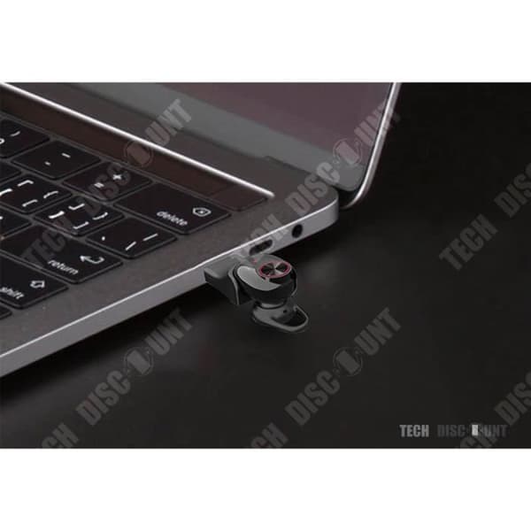 TD® 700mAh Bluetooth-hörlurar Smart Digital Display Hög ljudkvalitet