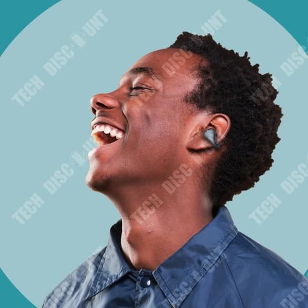 TD® trådlöst Bluetooth-headset inte in-ear single ear mini trådlös drivande benledningssportmikrofon