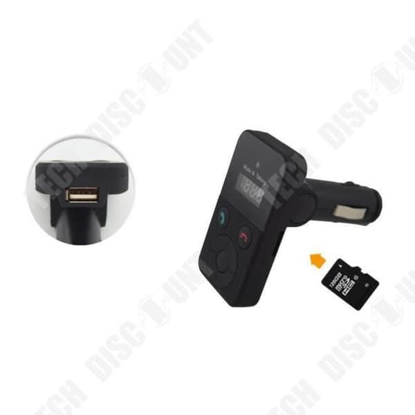 TD® Bil Bluetooth Handsfree Bil MP3 Cigarettändare Musiksändare Bil FM-sändare